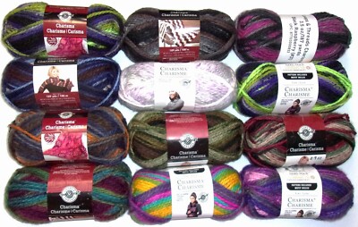 Loops & Threads Charisma Variegated Yarn 3.5 oz, Multiple Color Choice, 1 Skein