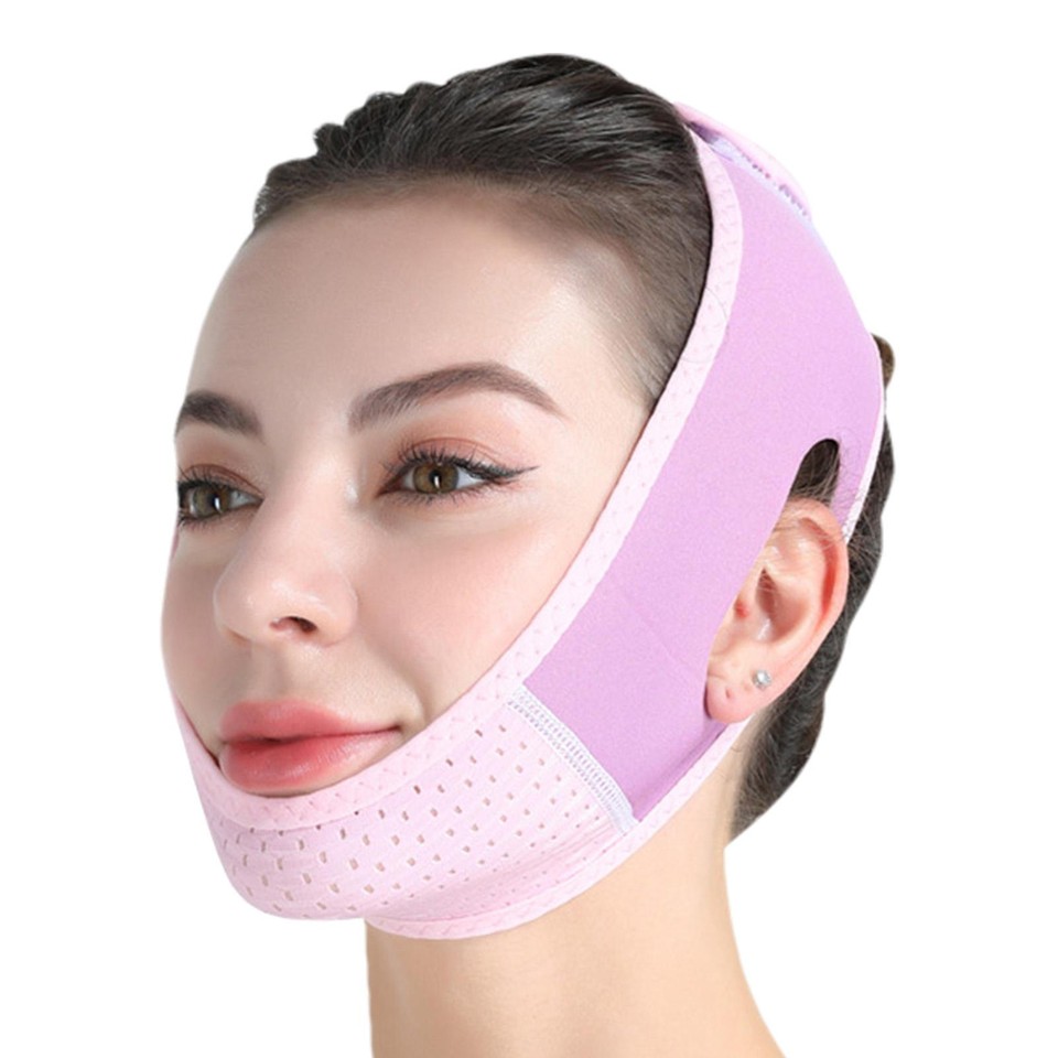 Face Slimming Double Chin Reducing Strap V Shape Lifting Sagging Eliminates Belt eBay