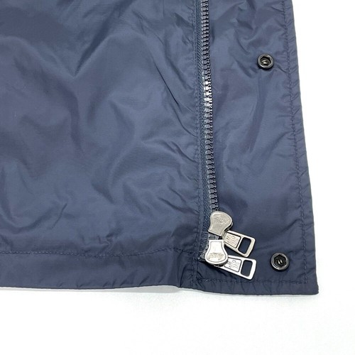 MONCLER 4114505 Logo patch LEVENS Levans Zip up blouson Nylon jacket Nylon Navy - Picture 12 of 13