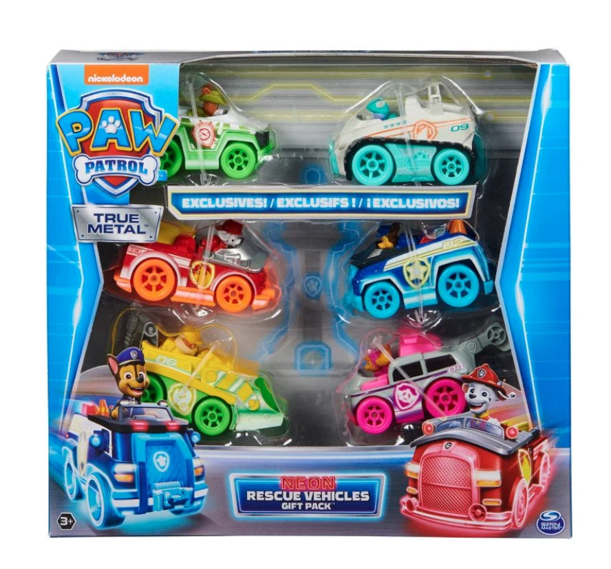 Paw patrol cheap car toys