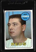 1969 Topps Jack Fisher    #318 Cincinnati Reds L4
