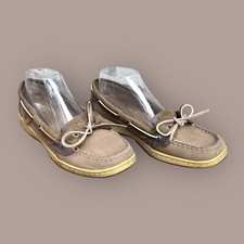 Sperry Leather Top Spider Boat Shoes Womens Size 8.5