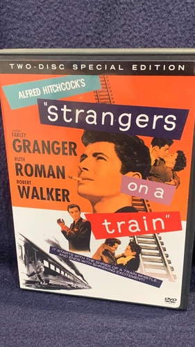 STRANGERS ON A TRAIN (2-Disc Special Edition, 1951/2004, Warner Bros.)-Hitchcock