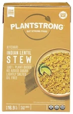 Plantstrong  Kitchari INDIAN LENTIL Stew PLANT BASED 16.9 oz (1 Box) 