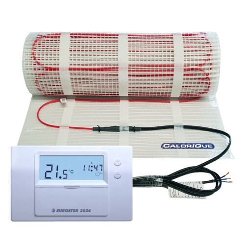 Calorique Twin-Heizkabelmatten elektrische Fußbodenheizung 200 W/m² / 1 - 24 m² - Bild 9 von 13