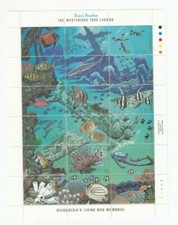TIMBRE STAMP 18 BIG BLOC MICRONESIE Y&T#65-82 POISSON FISH NEUF**/MNH-MINT ~D58