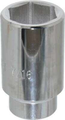 Proto 1-7/16'', 1/2'' Drive, Deep Hand Socket 6 Points, 3-1/2'' OAL