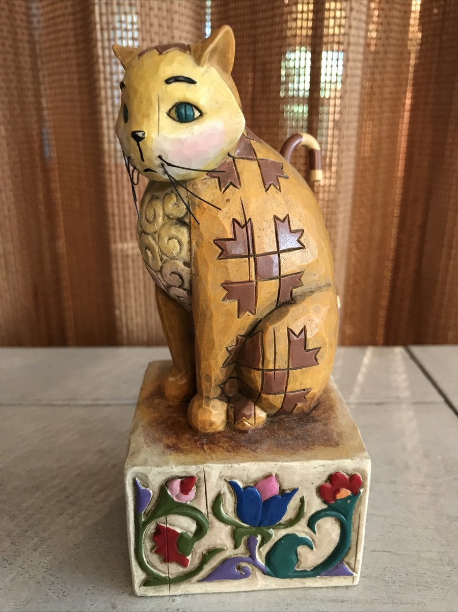 JIM SHORE Heartwood Creek 2003 JASPER Cat Figurine #V114424 | eBay