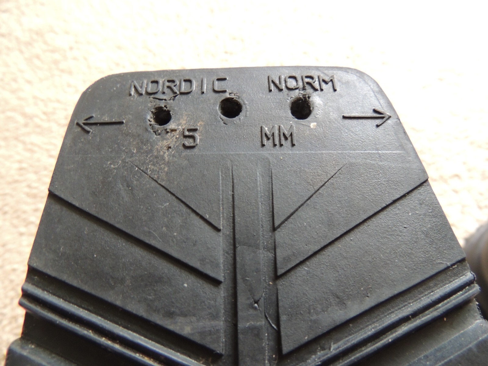 Whitewoods 301 75mm 3 Pin Cross Country Ski Boots Black, US 12 Great