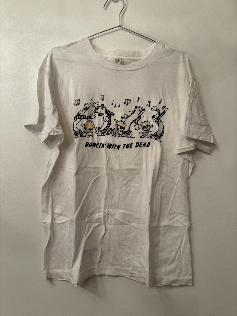 Vintage Grateful Dead Calvin Hobbes Dancin' With The Dead Shirt | eBay