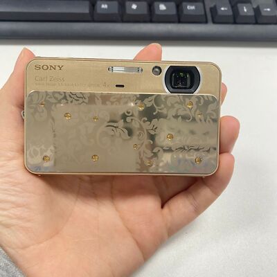 SONY Cyber Shot DSC-T99D 14.1MP CCD Vintage Digital Camera_RARE