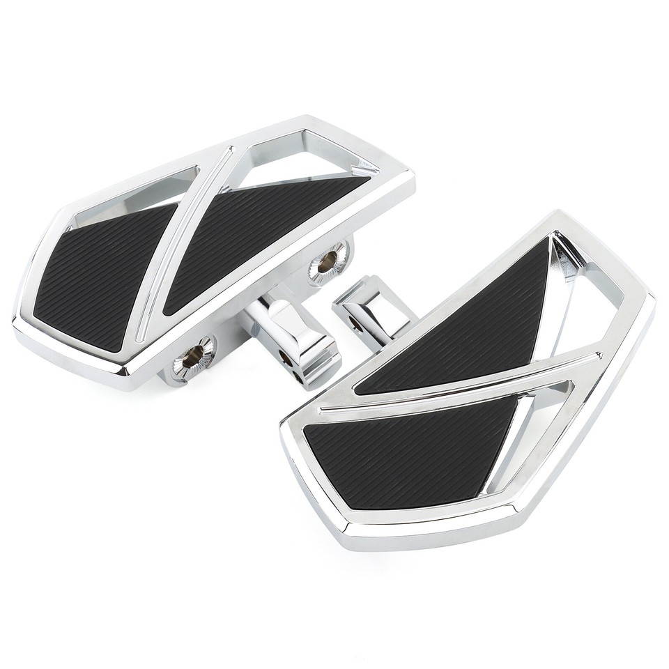 4PCS Front Rear Floorboard Footboards For Harley Softail Street Bob Low