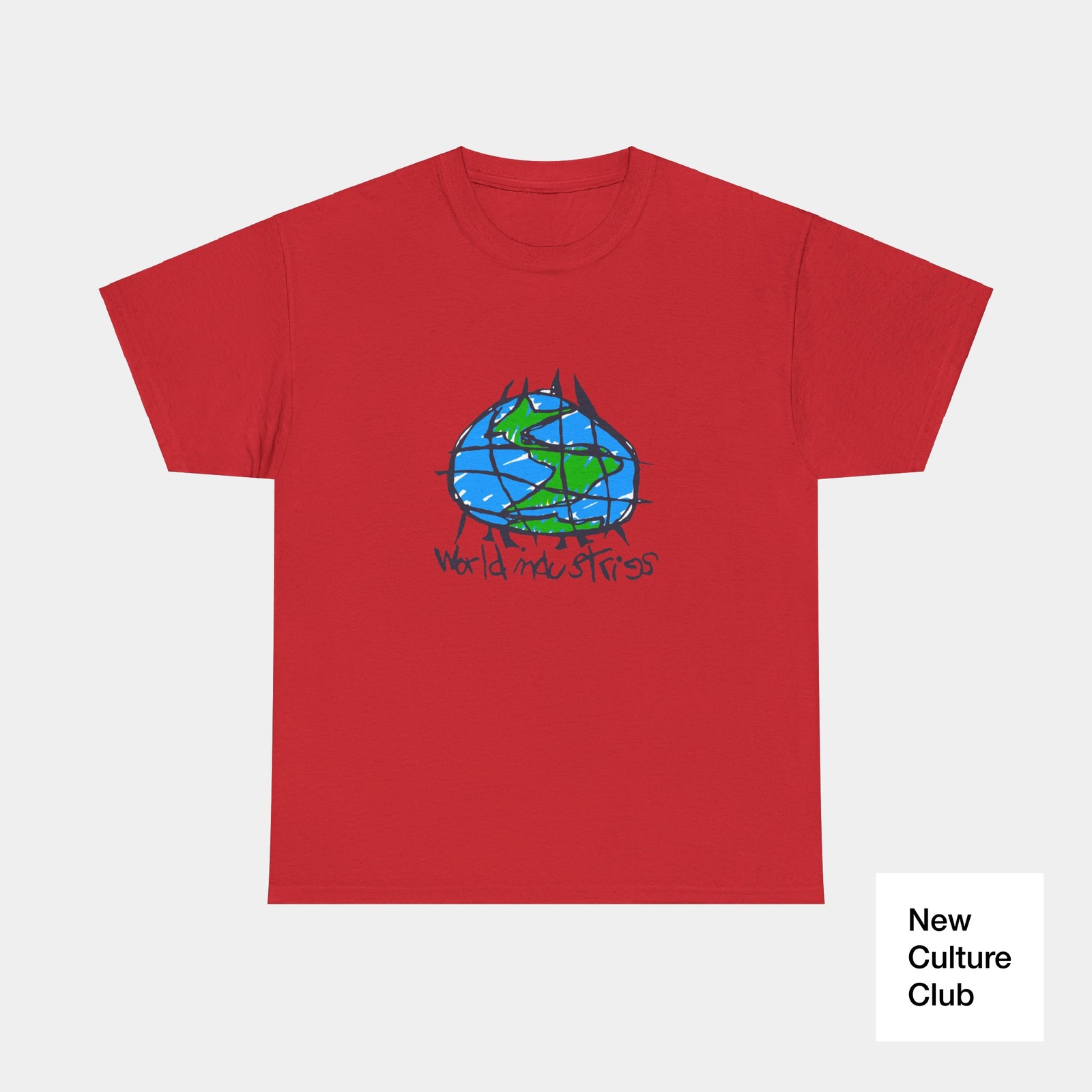 World Industries Globe Sketch Skate Classic Skateboarding 90