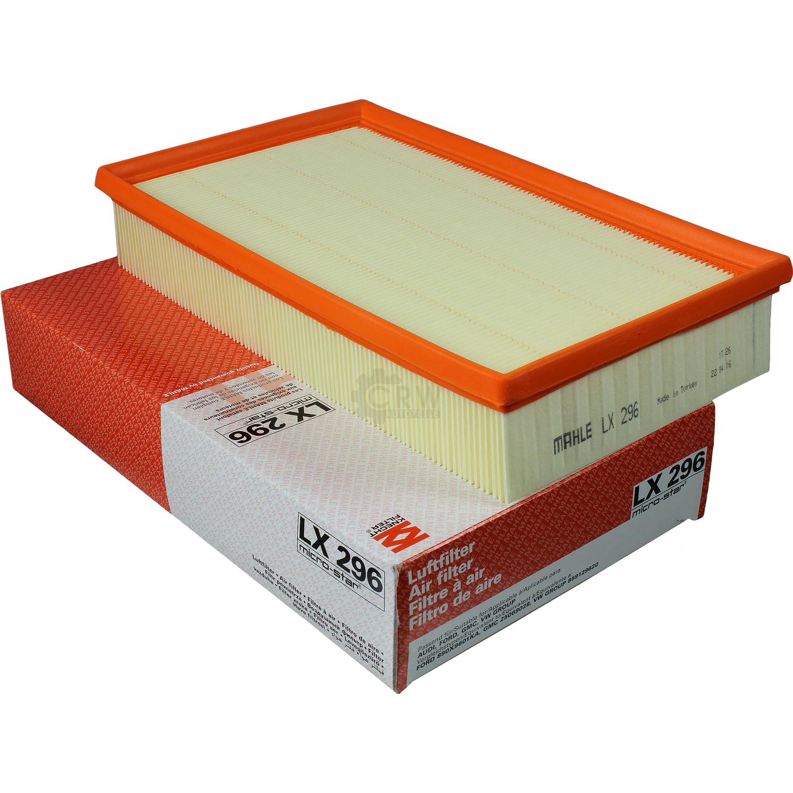 MAHLE LX 786 Luftfilter - Für VW Transporter T5 T6 Multivan