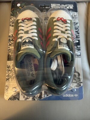 NEW! Men's Size 7.5 Adidas Superstar TMNT Shelltoe Ninja Turtles Ships Today!