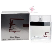 F By Salvatore Ferragamo Cologne Pour Homme 3.4 oz / 100 ml EDT Spray for Men