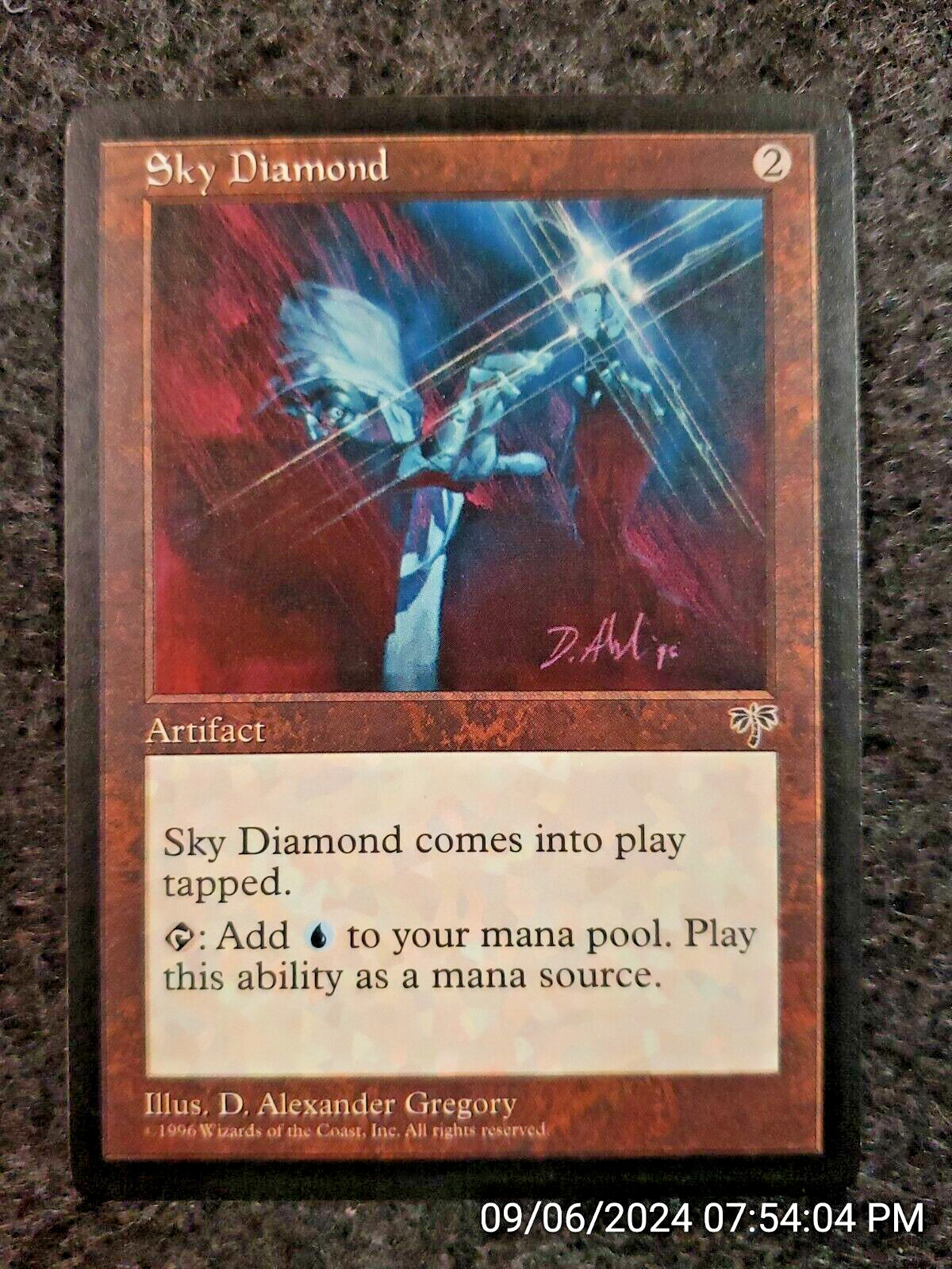 Sky Diamond Mirage NM Artifact Uncommon MAGIC THE GATHERING MTG CARD (DS3D1H7)