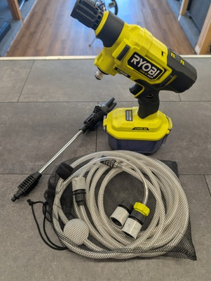 #ad Ryobi One HP Power Washer Brushless Cordless 600 PSI RY121850VNM TESTED $69.97