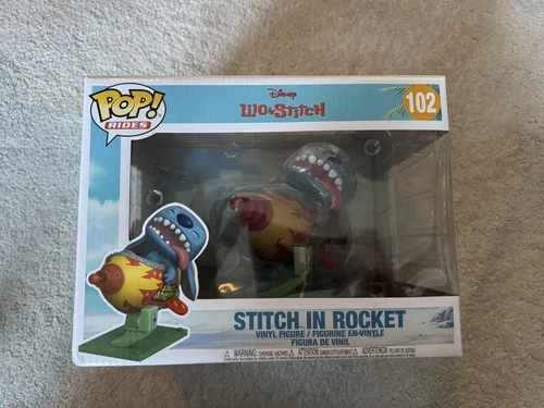 Funko Pop! Rides Disney Lilo & Stitch #102 Stitch in Rocket