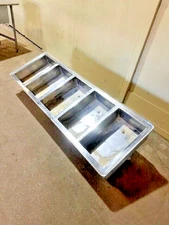 "ATLAS METAL WIHD8M5" H.D COMMERCIAL 5 WELL DROP IN FOOD WARMER BUFFET INSERT