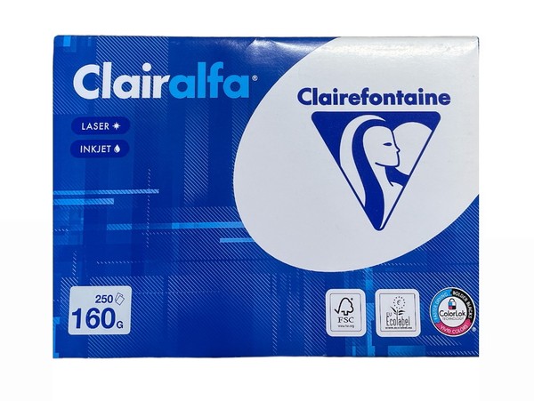 500 Blatt Kopierpapier 160 G/M² Papier Druckerpapier Colour Papier Laser Inkjet-image