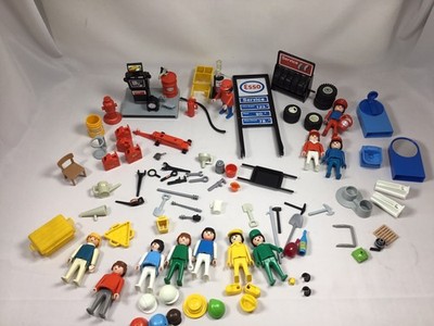 Vintage Playmobile Figure Lot Play Mobile Vintage