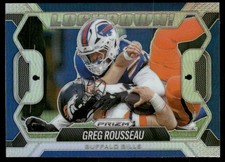 2025 Panini Prizm Lockdown! Prizms Silver #9 Greg Rousseau - FB