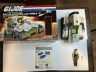 1986 Vintage GI Joe ARAH Sgt Slaughter Figure & Triple T Tank Boxed Complete