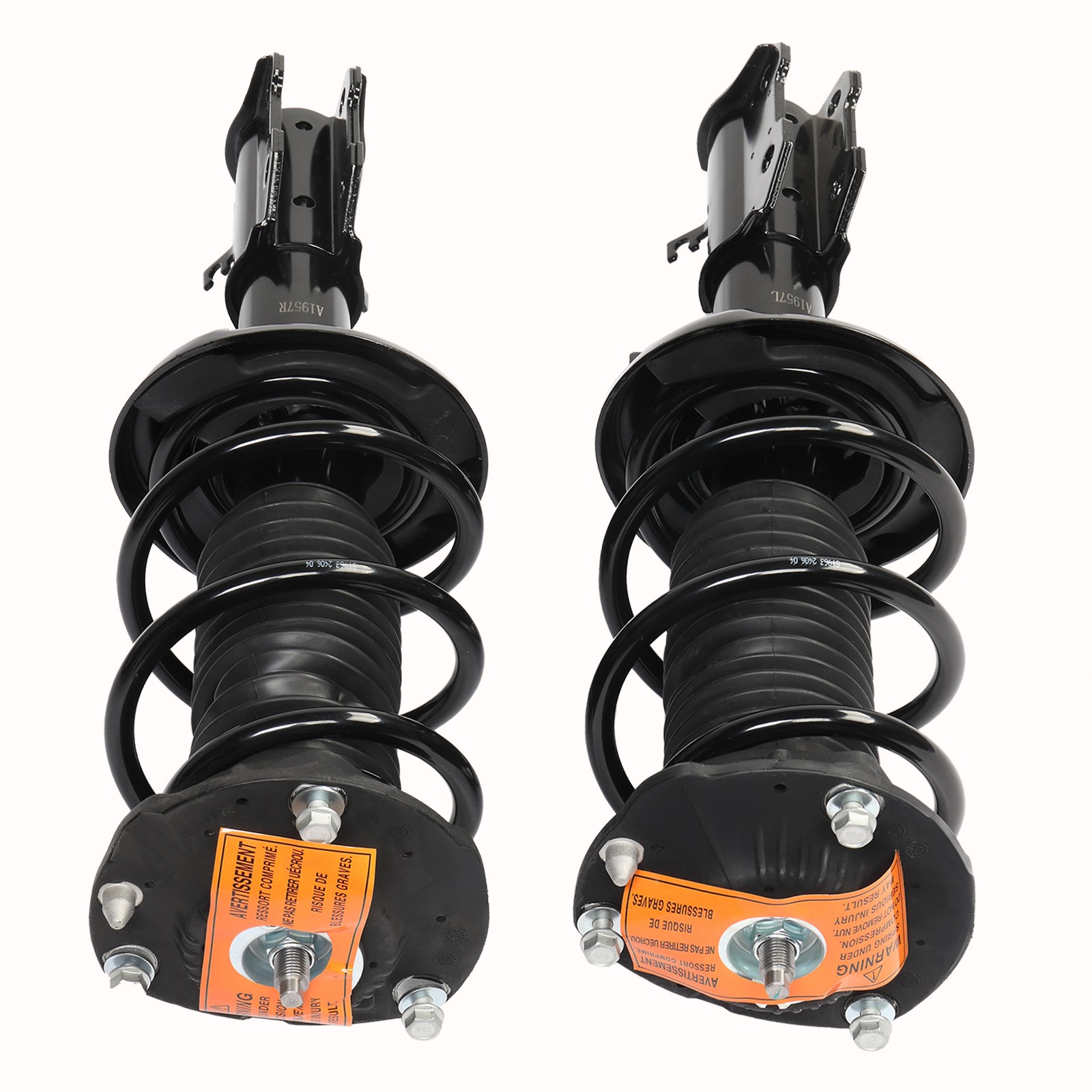 Front Complete Strut Coil Springs Pair 2 for 2016-2018 2019 Chevy Cruze 1.4L