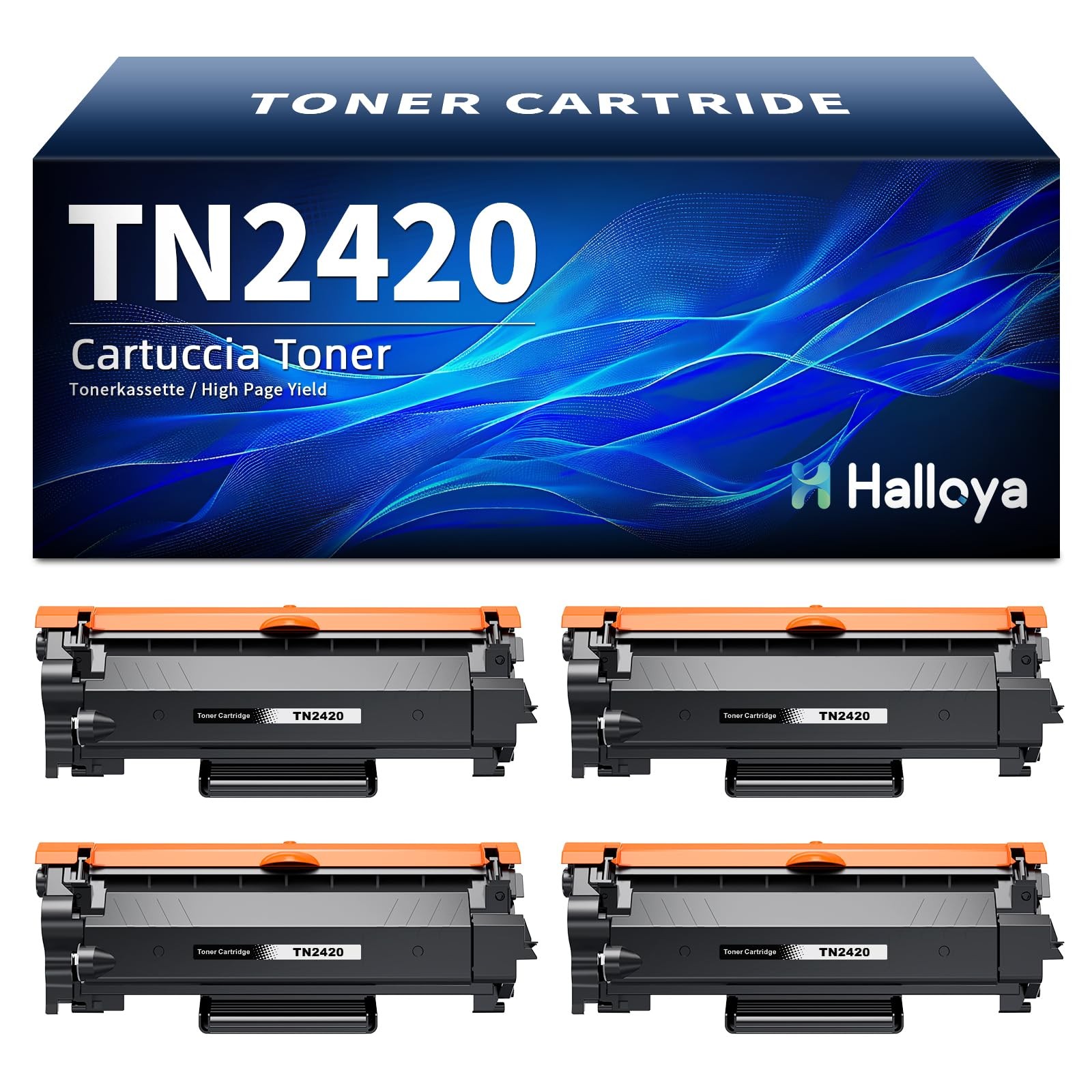Toner TN2420 noir haute densité pour des textes ultra nets sur DCP-L2530DW