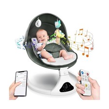 Baby Swing for Infants to Toddler Portable Infant Swing with Remot... Fast Ship