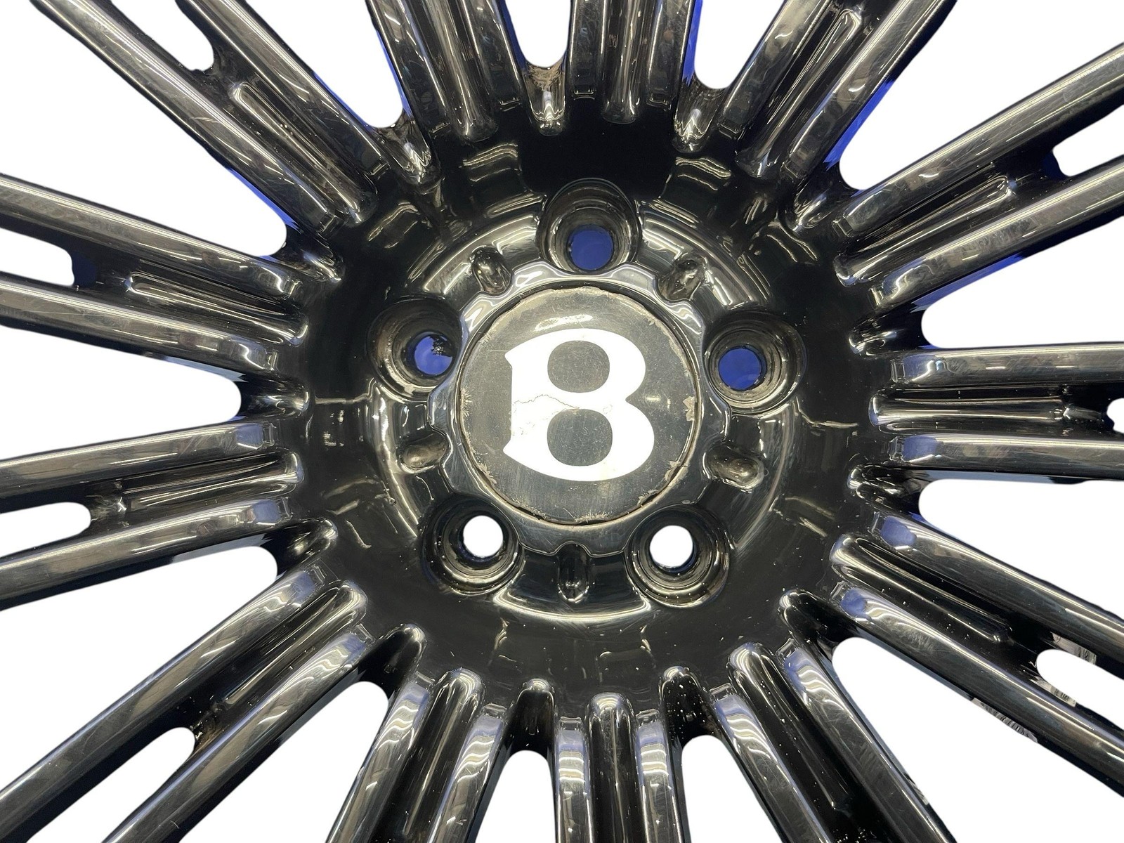 2006-2010 BENTLEY CONTINENTAL GTC 20X9.5 WHEEL RIM W/ HUB CAP *SMALL BEND* OEM