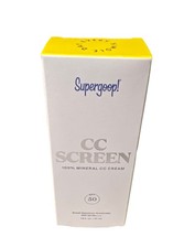Supergoop CC Screen 100 Mineral CC Cream SPF 50 1.6 Fl Oz 346W