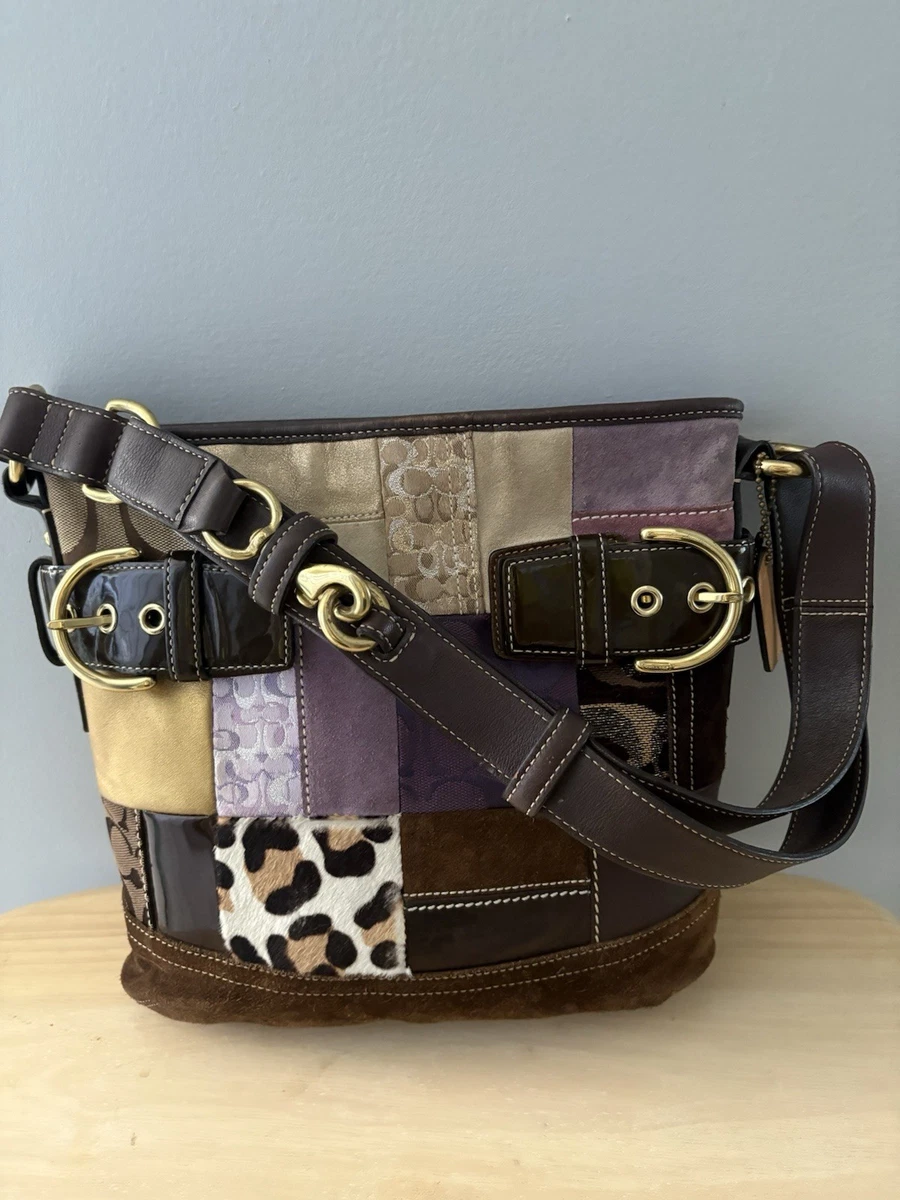 Coach Patchwork Fur Bags & Handbags for Women for sale | eBay