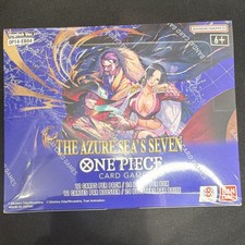 Fresh case box NM One Piece Card Game Azure Sea's Seven Booster Box English OP14