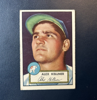 1952 Topps Baseball #201 Alex Kellner Philadelphia Athletics Vintage MLB Card