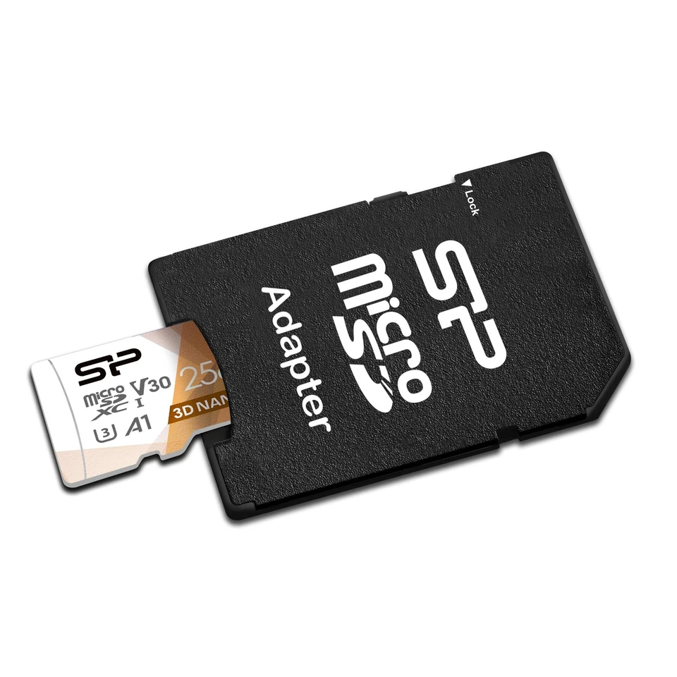Silicon Power 256GB Micro SD Card U3 SDXC Up to 100MB/s High Speed Memory Car... - Image 2 of 4