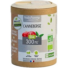 Nat & Form Canneberge Bio Gélules Végétale