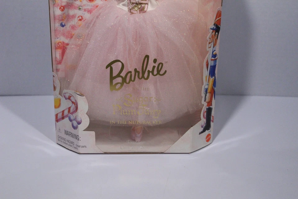Barbie como a fada da ameixa de açúcar no quebra-nozes 1ª edição balé Mattel novo na caixa - Imagem 3 de 4