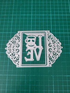 Love Coffee With Frame Metal Cutting Dies