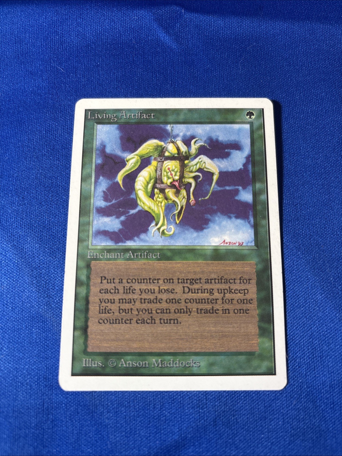 LIVING ARTIFACT LP+ Unlimited Vintage mtg Magic fast shipping