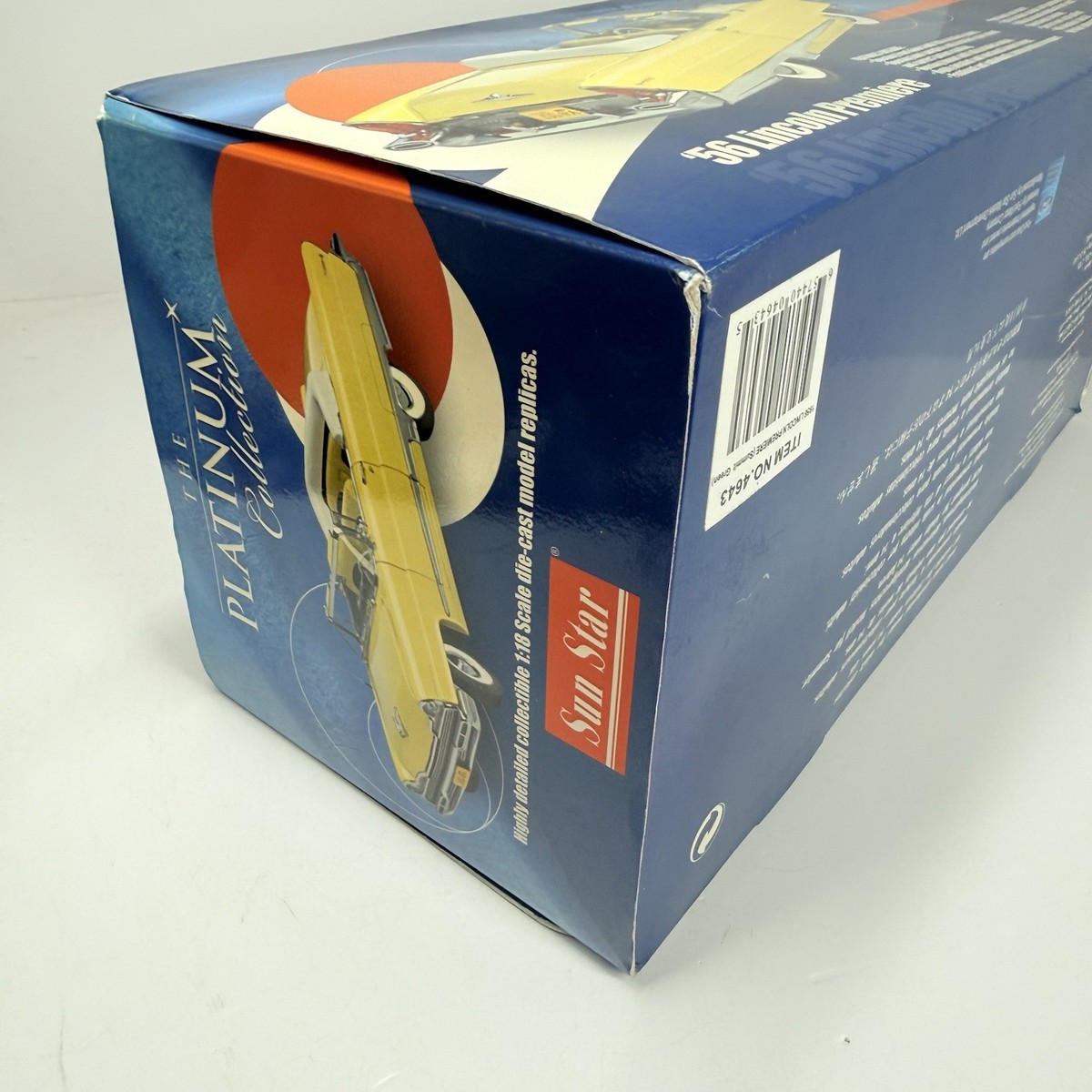 Sun Star Platinum Blue 1956 Lincoln Premiere 1:18 Scale Diecast | eBay