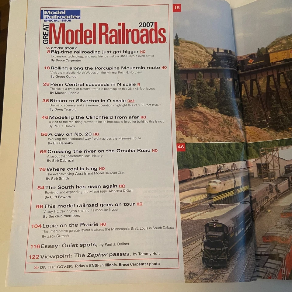 Model Railroader Magazine Special Issues Lot of 2 2007 - Image 4 of 4