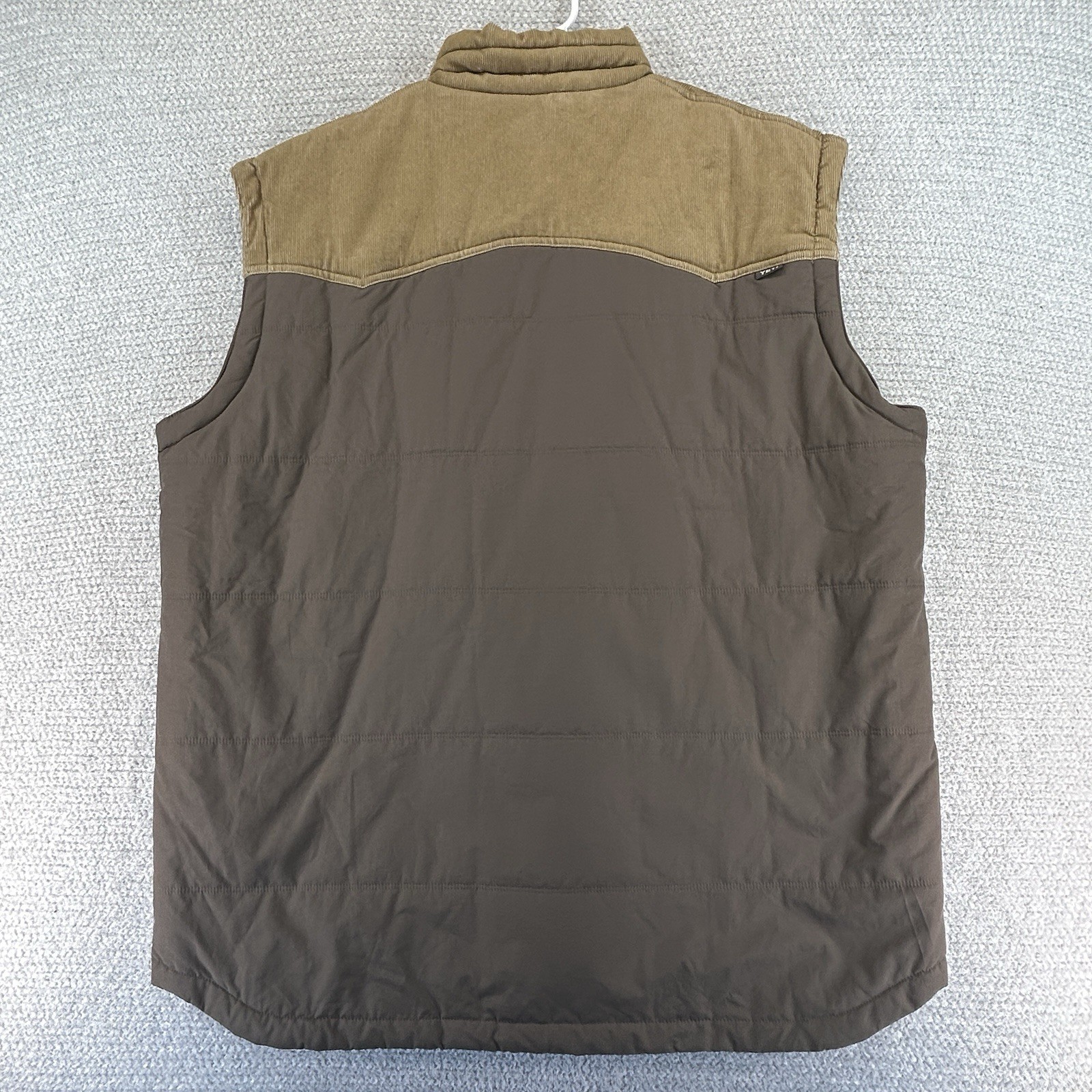 Howler Brothers x YETI Rounders Primaloft Puffer Vest Men’s 2XL Corduroy Brown