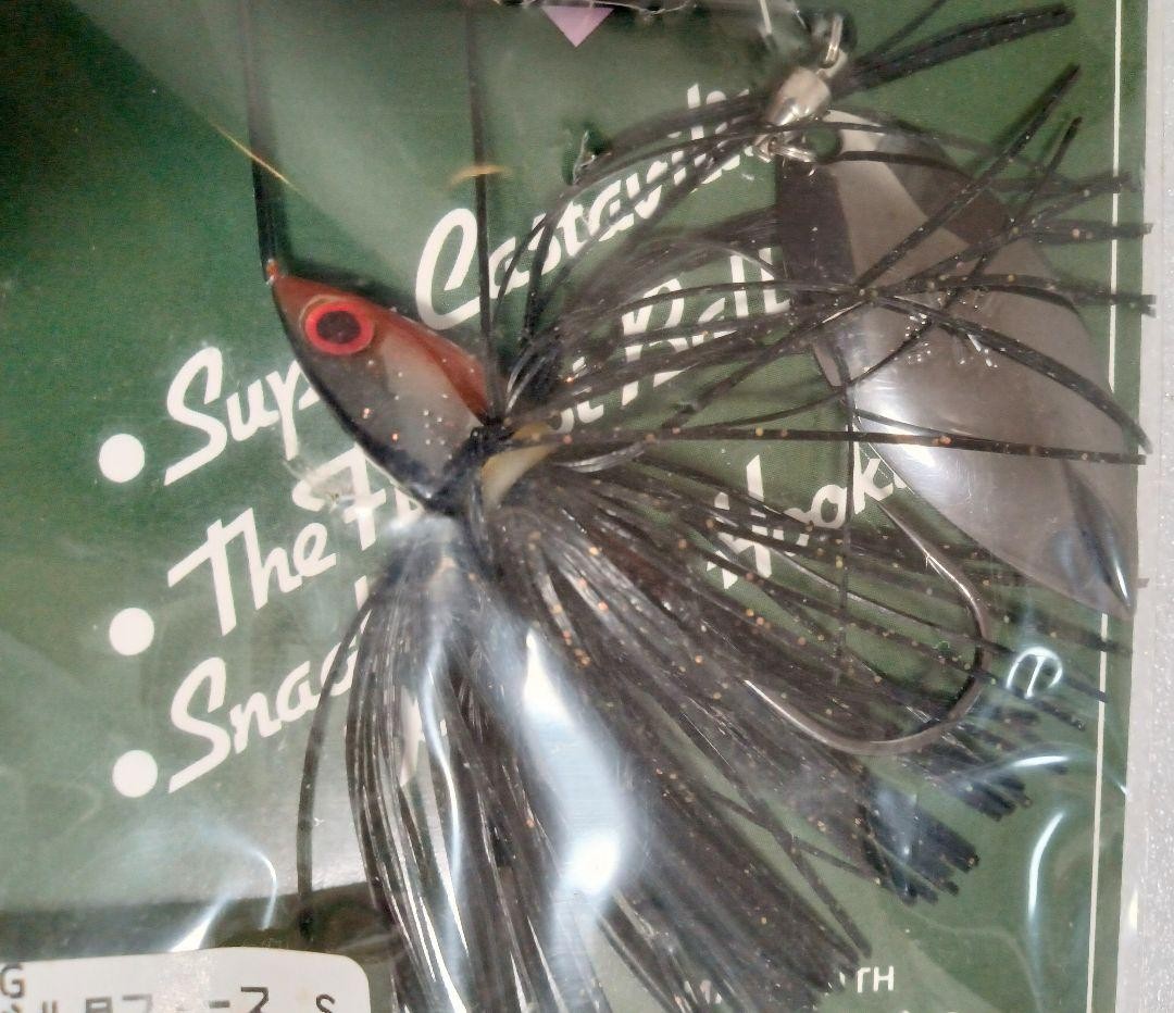 Evergreen Delta Force Spinnerbait 1/2oz Black Rare Lure Bass Fishing Tackle - Image 5