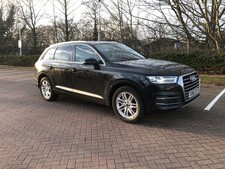 66 Audi Q7 Quattro 30 tdi Gearbox Warranty Ulez Free Black 7 Seat Tow Bar 3500kg