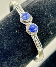 Lapis Lazuli Homemade Sterling Silver 925 Adj...