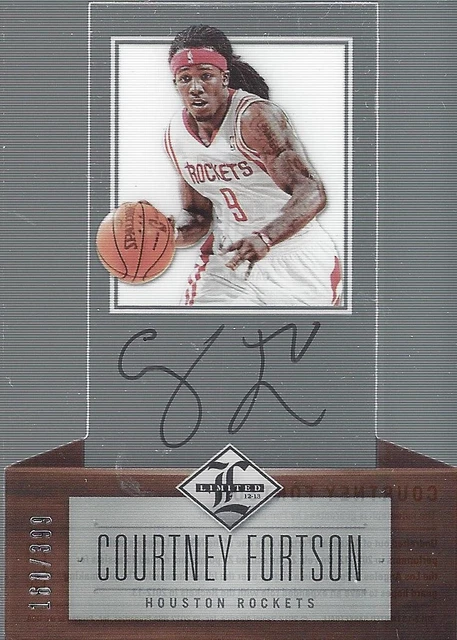 2012-13 Limited #235 Courtney Fortson Auto RC /399 - BSK