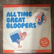 All Time Great Bloopers Kermit Schafer Double LP Vinyl Brookville Comedy 12
