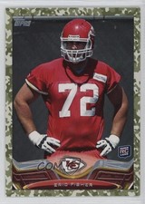 2013 Topps Military Border 267/399 Eric Fisher #368 0xq7